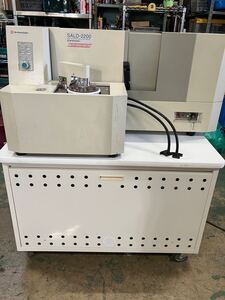 中古 島津製作所　レーザ回折式粒度分布測定装置　SALD-MS22 SALD-2200　一式 架台付き