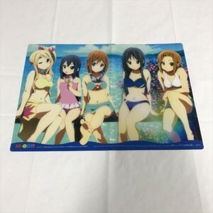 B23617 ◆けいおん　A4サイズ クリアポスター ★同梱で送料追加なし★