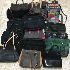 【超豪華18点】清掃済み Ferragamo TUMI HUNTING WORLD POTER aniary FURLA Dakota kate spade MICHAEL KORS Desigual バッグ 14 