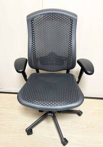 【used品】HermanMiller　ハーマンミラー　Cella Chair　セラチェア オフィスチェア グラファイト　直接引き取り可能　神奈川県発