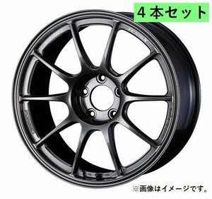 個人宅発送可能 ウエッズ Weds 17X7.5J +44 5穴 PCD100 EJ-TI ホイール 4本セット WEDSSPORT TC-105X FORGED フォージド (74102)