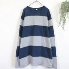 ORIGINAL CLOTHING ボーダーカットソー 長袖 Tシャツ トップス