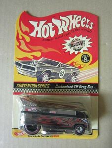 ★HOT WHEELS ホットウィール　未開封品 限定ナンバー入り Customized VW Drag Bus CONVENTION SERIES★