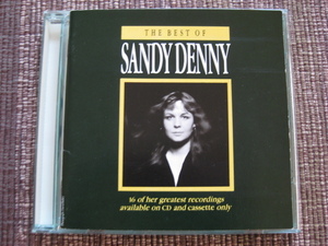 ☆サンディ・デニー♪THE BEST OF SANDY DENNY☆Hannibal Rykodisc HNCD 1328☆US盤☆CD☆