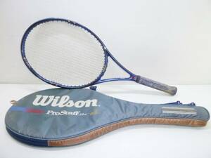 N5724g Wilson/ウィルソン Pro Staff 7.5 si 110SQ.IN G1 硬式テニスラケット ケース付き