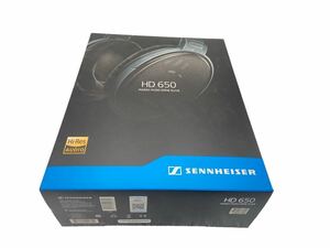 ゼンハイザー(Sennheiser) ヘッドホン HD 650 ガンメタブラック 開放型 オープン型 高性能トランスデューサー 超軽量ボイスコイル 動作品