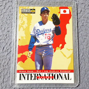 野茂英雄 Upper Deck 1995 HIDEO NOMO ルーキーカード COLLECTOR