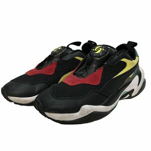 E985 PUMA プーマ THUNDER SPECTRA DISC メンズ スニーカー US6.5 24.5cm ブラック ダイヤル式