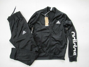 3173■新品！アディダス（adidas）ジャージ上下【L】黒系トレーニング