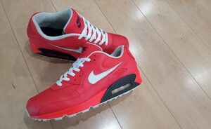 G12【特価/Used/入手困難】NIKE ID AIR MAX 90 ESSENTIAL red_BLACK/Jordan sb force atmos AIRMAX dunk acg supreme 1 2 4 95 97 90 