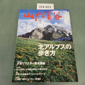 J14-013 山と溪谷 2002 No.805 8 北アルプスの歩き方 特別企画 沢登りマスター養成講座