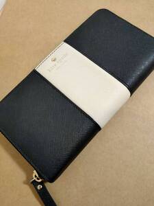 【中古】ケイトスペード 長財布 katespade