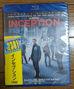 新品未開封　インセプション [Blu-ray]　ブルーレイ　クリストファー・ノーラン