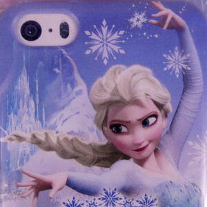 アナと雪の女王★エルサの魔法★思い出の写真が飾れるスペース★iPhone５/５S★スマホカバー★Disney★ディズニーアート★新品