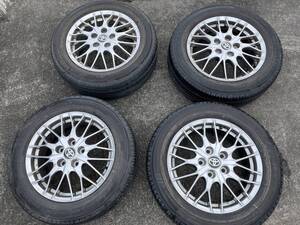 トヨタ純正 BBS ノア VOXY ヴォクシー 80系 鍛造 FORGED タイヤホイールセット4本 中古 205/60R16 16×6J +50 114.3 流用等にも 16インチ