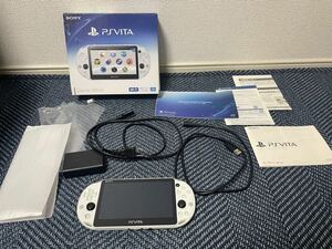 PSVITA PCH-2000 ZA22 Glacier White Vita ソニー PSVita グレイシャーホワイト