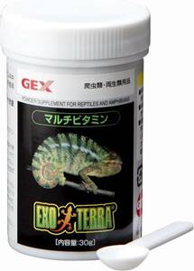 エキゾテラ GEX EXOTERRA マルチビタミン 30g PT1860 不足しがちなビタミンやミネラルなど10種類以上を含有し