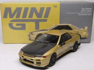 MINI GT★ニッサン スカイライン GT-R VR32 トップシークレット ゴールド MGT00431-R Nissan R32 Top Secret SKYLINE 1/64 TSM 日本限定