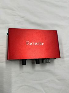 オーディオインターフェース　Focusrite scarllet solo格安スタート！