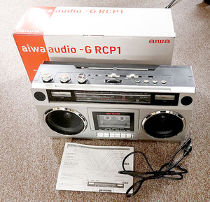 アイワラジカセ　Aiwa audio -G RCP1　新品同様