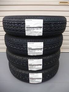 全国送料無料★ブリヂストンK370★145/80R12LT（145R12 6PR同等品）★軽トラック・軽バンハイゼットサンバークリッパーピクシス★Ｇ