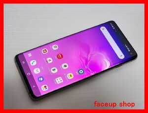 　★【47234WM】 完動品 docomo SC-03L SAMSUNG Galaxy S10 プリズムブラック 1円 ! 1スタ !