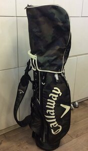 【中古】Callaway　キャロウェイ　キャディバッグ　2022年モデル　ゴルフバッグ　2.8キロ軽量モデル　カモ柄　迷彩柄　カモフラージュ