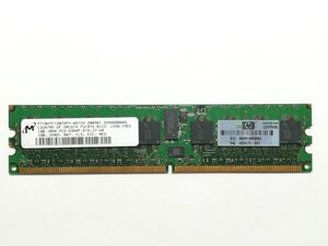 中古品★Micron サーバー用メモリ 1GB 1Rx4 PC2-5300P-555-12-H0★1G×1枚 計1GB