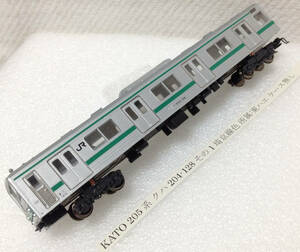 KATO 205系 クハ204-128 その1 埼京線色 所属東ハエ 車両ケース無し