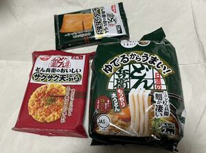 どん兵衛セット　うどん　きつね　天ぷら　日清食品　インスタント食品