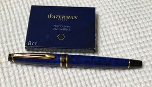 WATERMAN PARISの万年筆 エキスパート　8本入りインク付