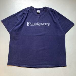 00s the lord of the rings parody T-shirt 「the lord of the “remote”」ロードオブザリング　パロディTシャツ　半袖Tシャツ