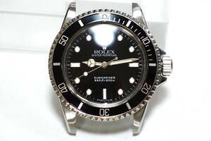 ROLEX　サブマリーナ　Ref.5513　特価　希少　とんがりリューズガード(PCG)ケース　おそらく60年代製　縁ありトリチウムダイヤル