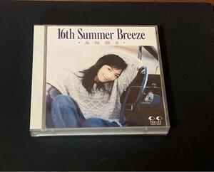 【8‐0】杏里【16th Summer Breeze】（ＣＤ・ＤＶＤ）（ケース・歌詞あり！キズ・汚れ あり !！）