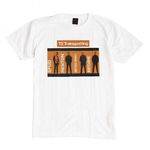 映画Tシャツ トレインスポッティング レントン T2 ストリート系 デザインTシャツ おもしろTシャツ メンズ 半袖★tsr0665-wht-m