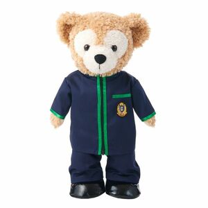 paomadei 787【ワケあり特価!】ガクラン 制服 学生服 ゴチ 緑 43cm Sサイズ ダッフィー用衣装 ハンドメイドコスチューム