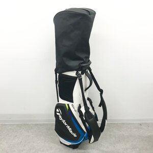 ◎N283 TaylorMade テーラーメイド ゴルフバッグ Sim2 キャディバッグ 黒 白 青(ma)