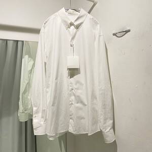 THE ROW ザロウ Ruskin Shirt 長袖シャツ ホワイト size-S 755-W2439 タグ付き【中目黒R10】