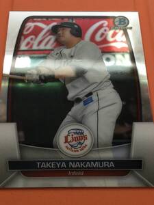 00530 Topps 2023 NPB Bowman ベースボールカード 中村剛也（西武）Chrome