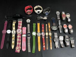 1000円~●★稼働未確認★腕時計 スウォッチ カシオ ALBA TIMEX フィリックス FURLA QZ 他 まとめ ★okoy2690717-134★rt4134