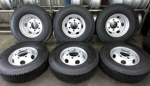 送料無料　スタッドレス　225/90R17.5　TOYO　M919　22年　17.5×6.00　再塗装　6本　フォワード　レンジャー　ファイター　コンドル等