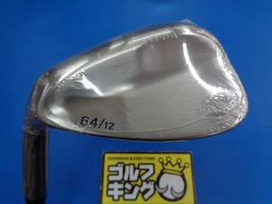 GK豊田▼ 489 【レフティー♪】【64-12】新品★無刻印ウェッジ★オリジナルスチール★WEDGE★64度★ウェッジ★