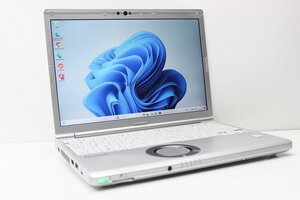 1円スタート ノートパソコン Windows11 WPS office搭載 Panasonic レッツノート CF-SV8 第8世代 Core i5 SSD256GB メモリ8GB カメラ