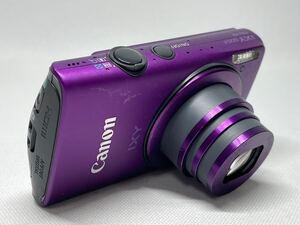 外観美品　ジャンク　Canon　キャノン　IXY 600F　イクシィ　パープル　デジカメ　05