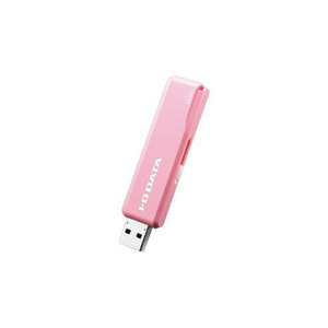 まとめ得 IOデータ USBメモリ ピンク [64GB /USB3.1 /USB TypeA /スライド式] U3-STD64GR/P x [2個] /l