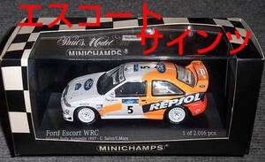 1/43 レプソル フォード エスコート WRC サインツ 5号車 アクロポリス 1997 優勝 1st WIN REPSOL FORD ESCORT 