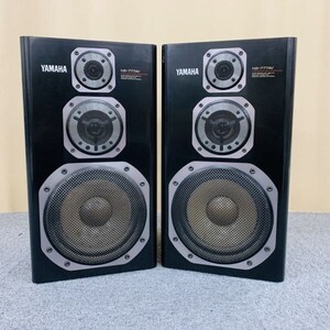 J027-Z16-341 YAMAHA ヤマハ NS-777AV 3WAY ペアスピーカー 本体 音出し確認済み スピーカー オーディオ 音楽 ブラック 日本製