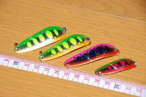 ■ダイワ クルセイダー(13ｇ×３・7g×１)■山女魚 パーマーク オークラ チヌーク トビー バッハスペシャル デベロップシェル BUX ハーレー