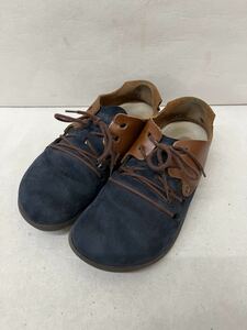 20230131【BIRKENSTOCK】ビルケンシュトック シューズ MONTANA モンタナ 24cm ネイビー スウェード