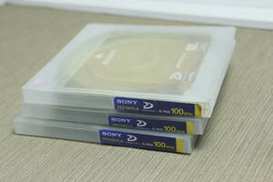 M-XB-506 SONY PFD100TLA(3枚) XDCAM記録用 Professional Disc(100GB/3層/通常ケース)　中古品　3枚セット